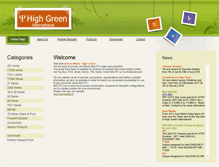 Tablet Screenshot of highgreen.nl